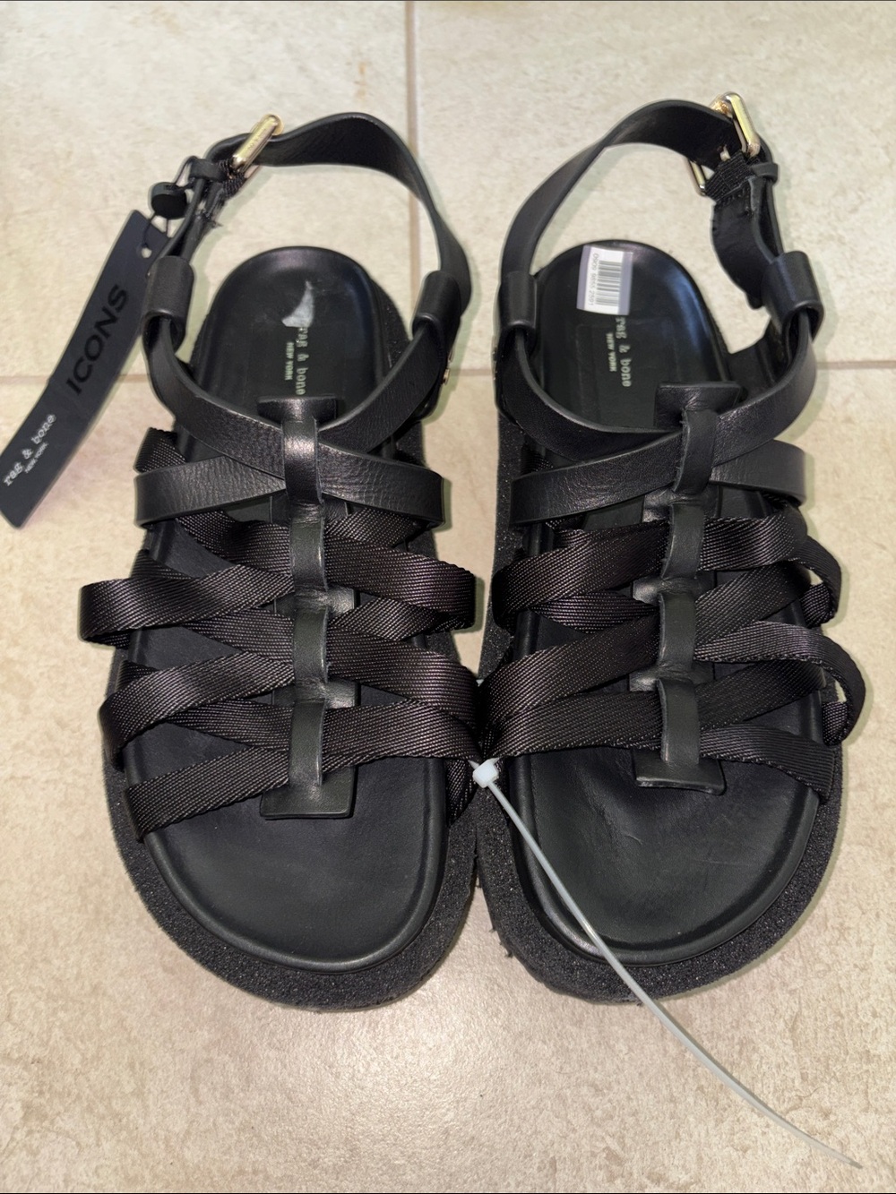 Rag & Bone Park Women’s Platform Sandals Fisherman